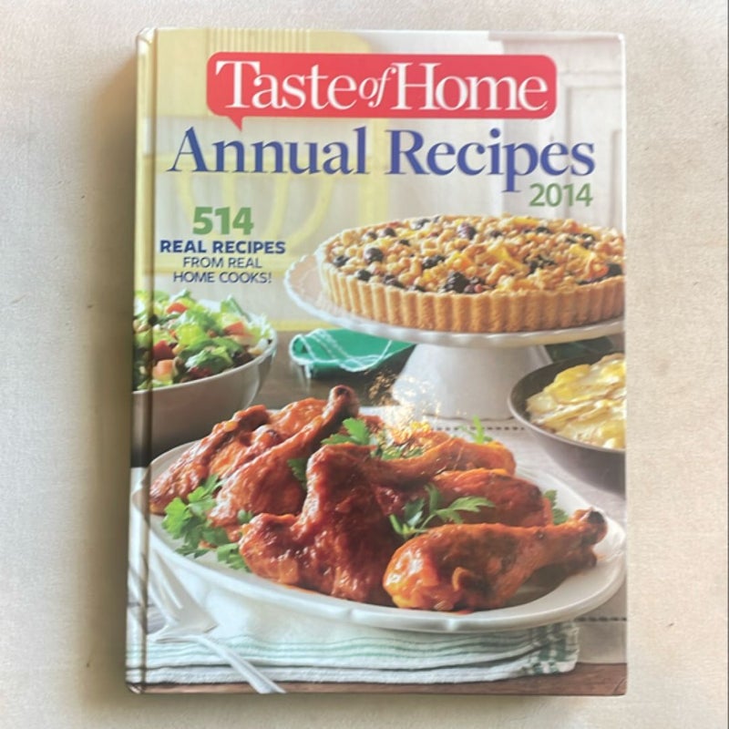 Taste of Home Annual Recipes 2014