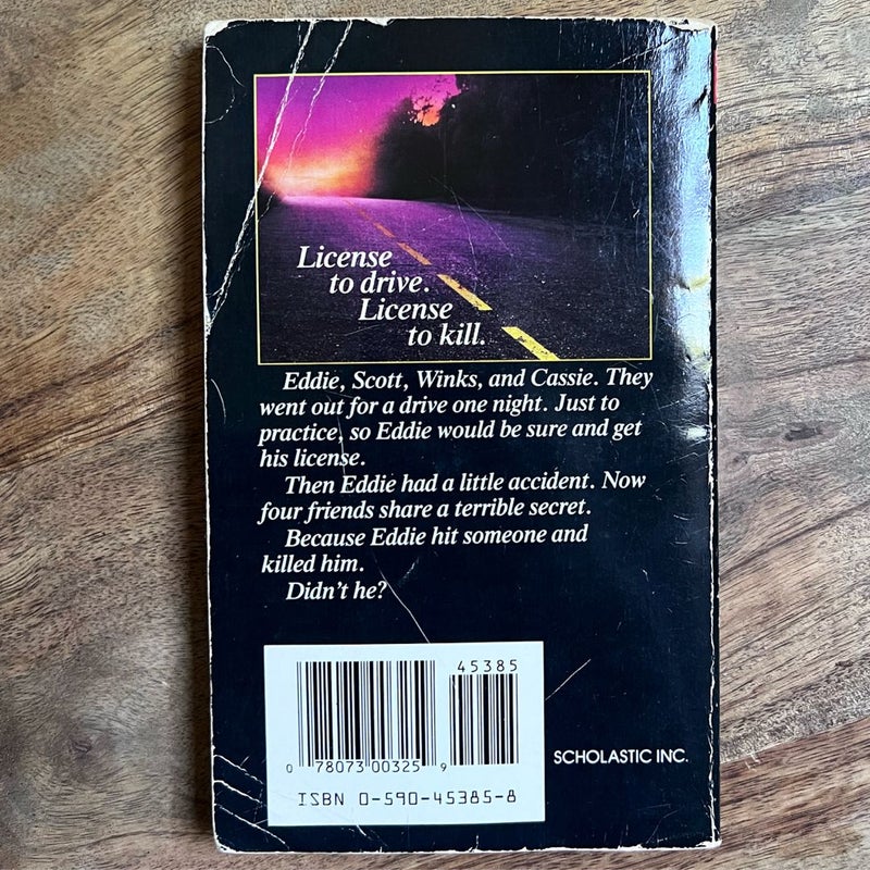 Hit and Run (Point Horror) FIRST EDITION 