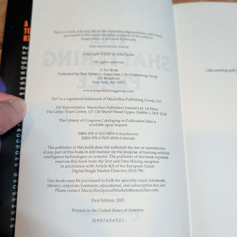 The Shattering Peace