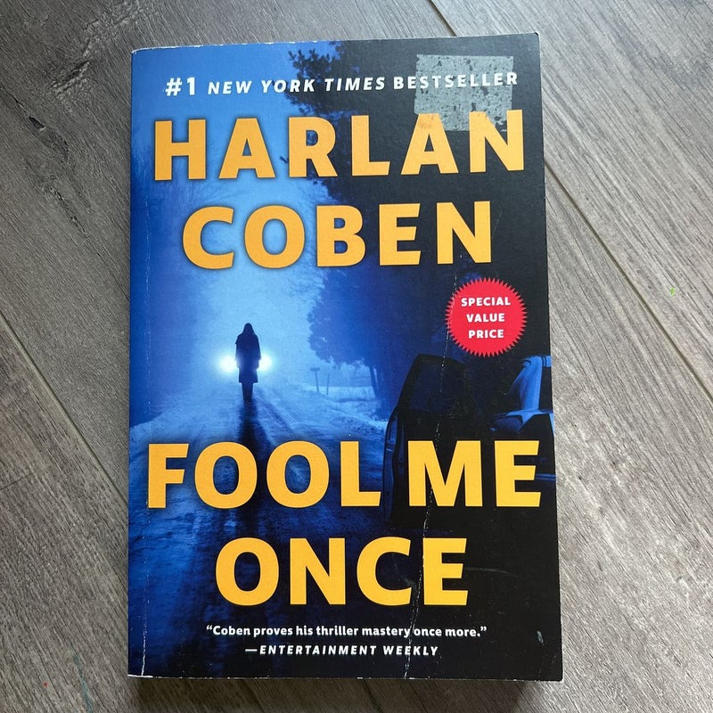 Fool Me Once by Harlan Coben, Paperback