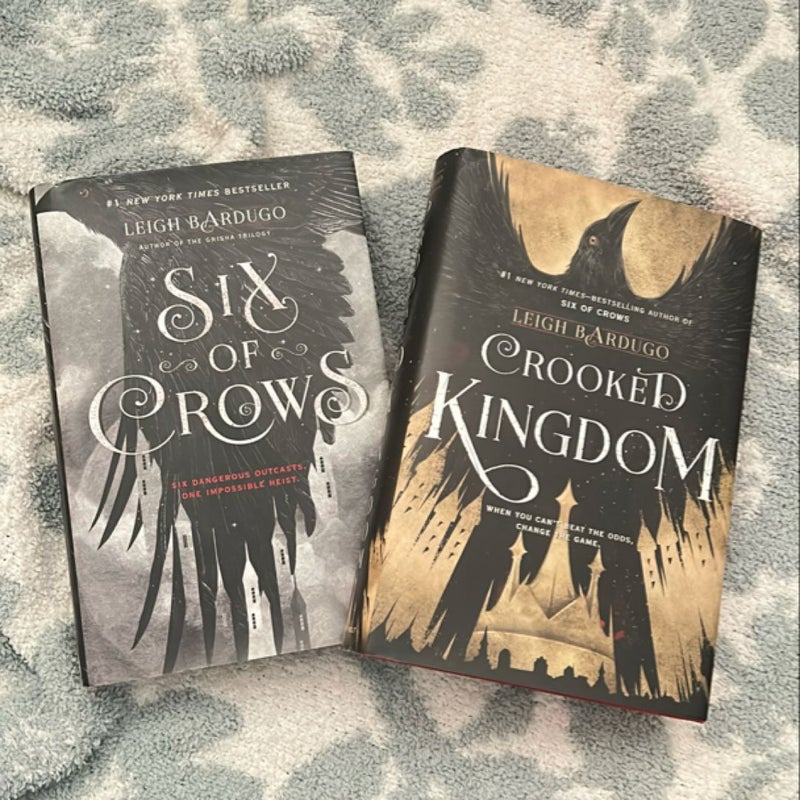 Six of Crows AND Crooked Kingdom FIRST EDITION