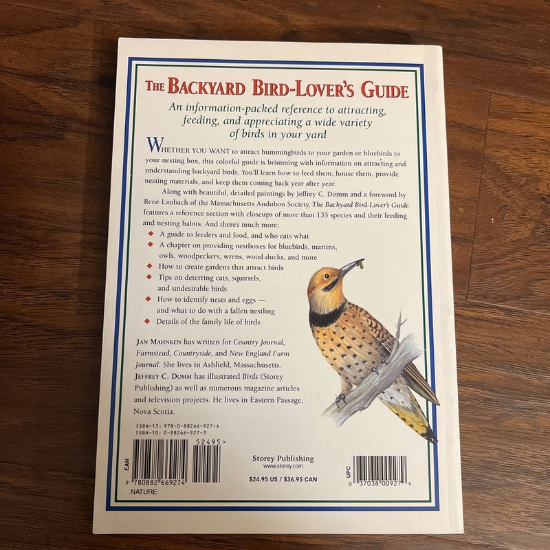 The Backyard Bird-Lover's Guide