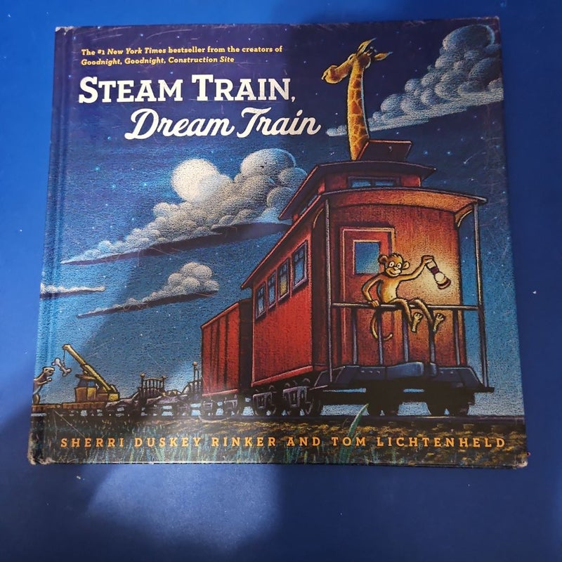 Steam Train, Dream Train (Easy Reader Books, Reading Books for Children)