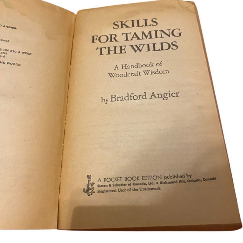 Skills For Taming The Wilds