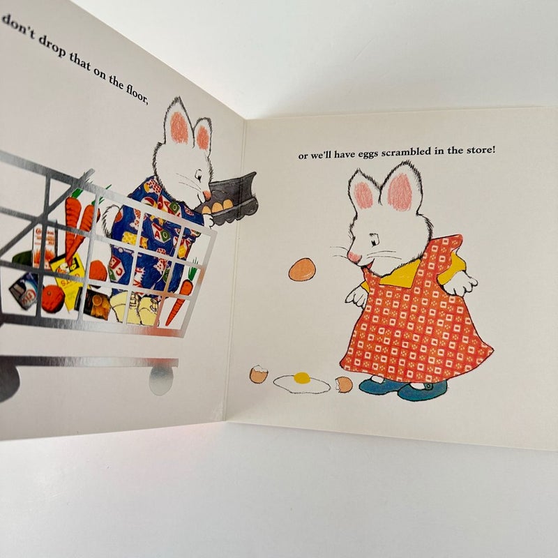 Baby Max and Ruby, Shopping, Peek-A-Book book bundle