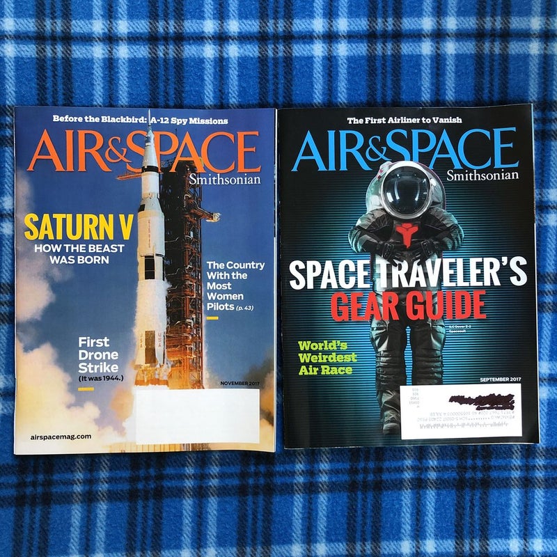 Air & Space Smithsonian Magazine (Set of 2)