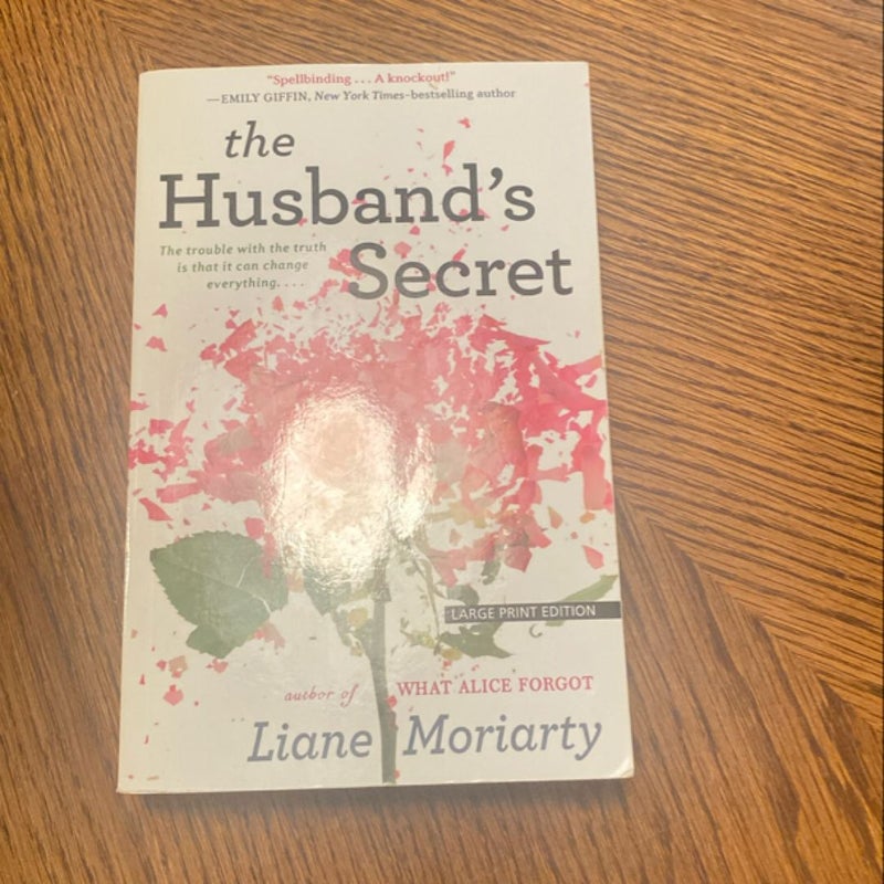 The Husband's Secret (Large Print)