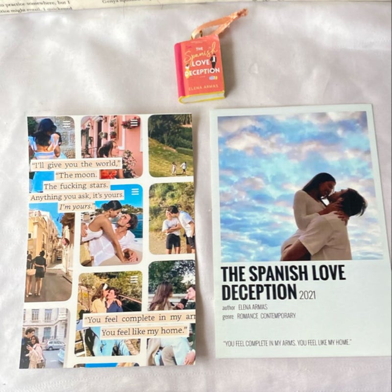 The Spanish Love Deception book box 