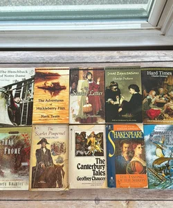 Classic vintage novels 10 book bundle
