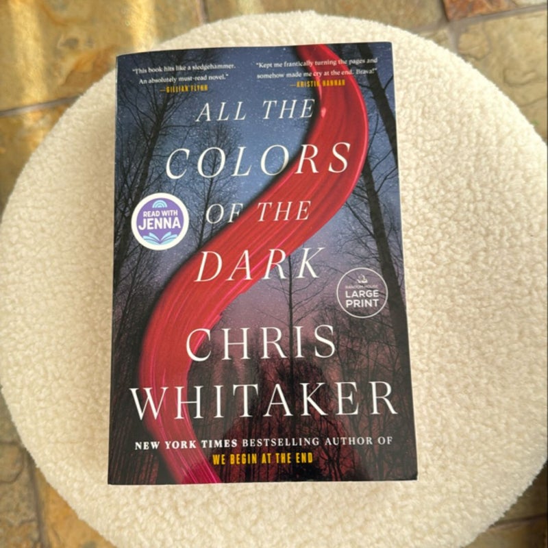 All the Colors of the Dark *Large Print Paperback, NEW condition!*