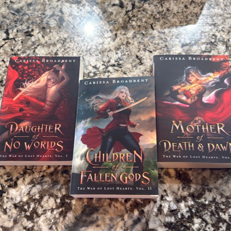 The war of lost hearts trilogy  OOP