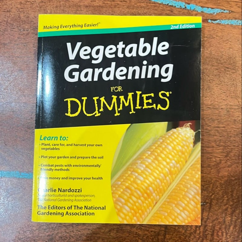 Vegetable Gardening for Dummies