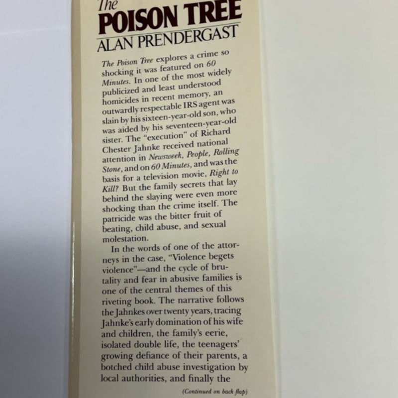 The Poison Tree