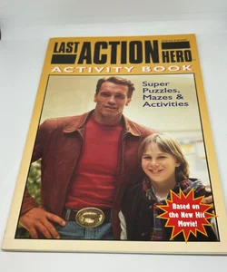 Last Action Hero Activity Book - Paperback 1993