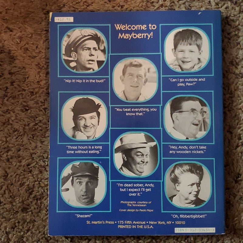 The Andy Griffith Show Book