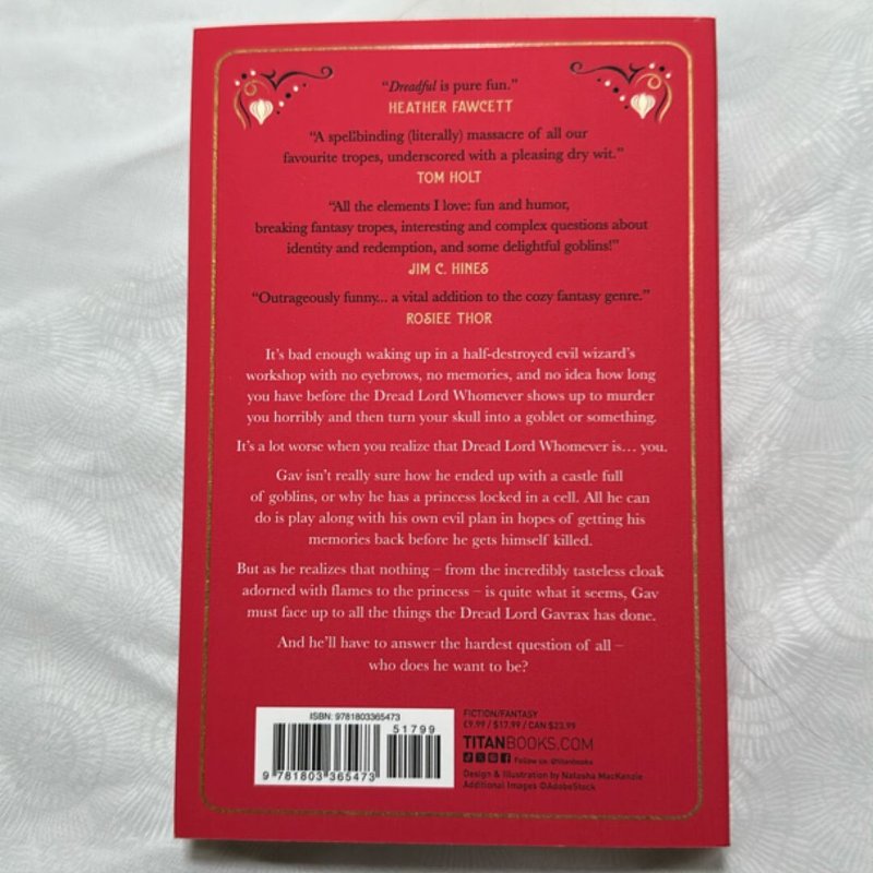 Dreadful (signed bookplate)