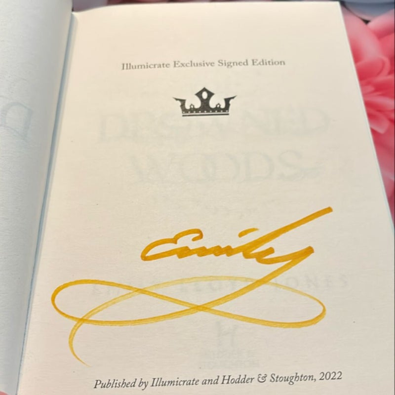 Signed The Drowned Woods