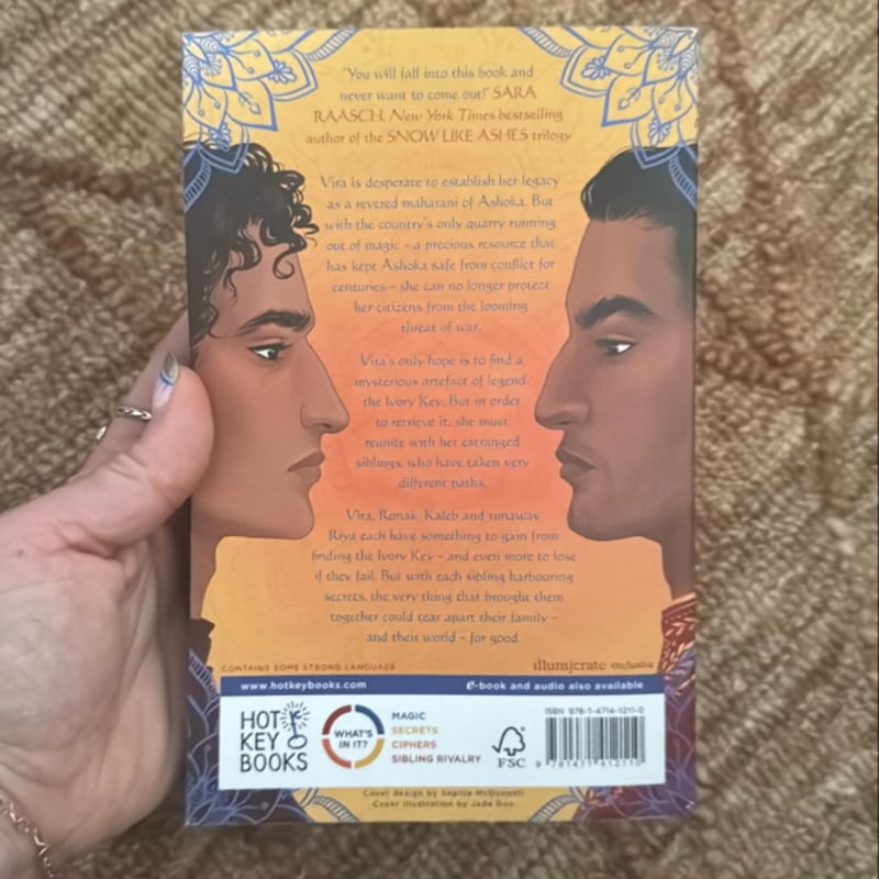 The Ivory Key by Akshaya Raman, Paperback | Pangobooks