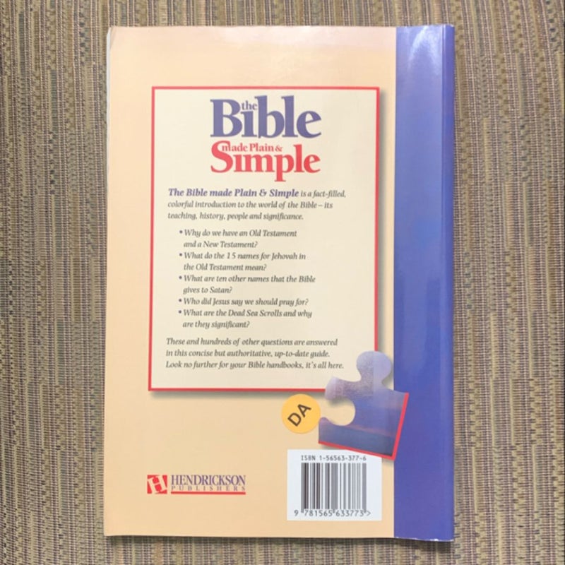 The Bible Made Plain and Simple