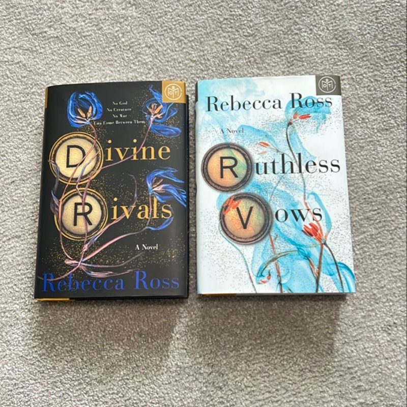 Divine Rivals and Ruthless Vows Bundle BOTM by Rebecca Ross