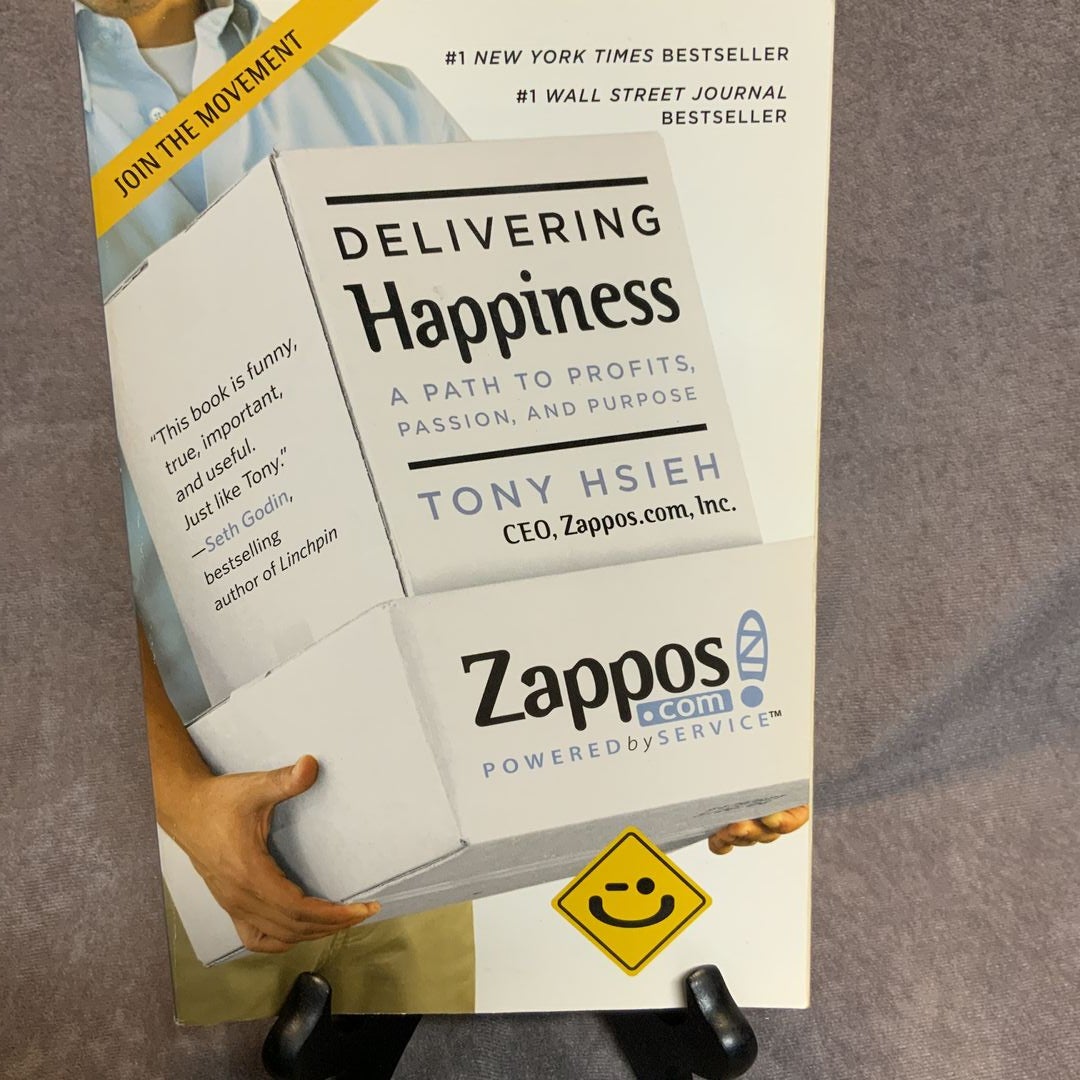 Paperback　Delivering　by　Happiness　Tony　Hsieh,　Pangobooks