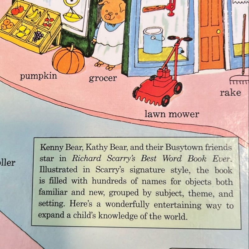 Richard Scarry's Best Word Book Ever