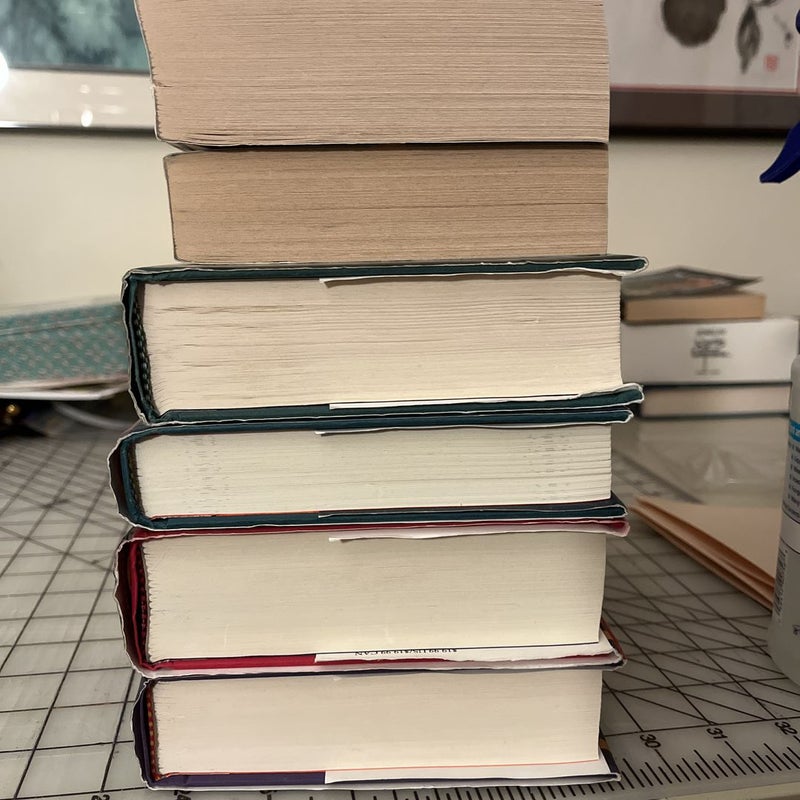 The Heroes of Olympus & Trials of Apollo 6 books