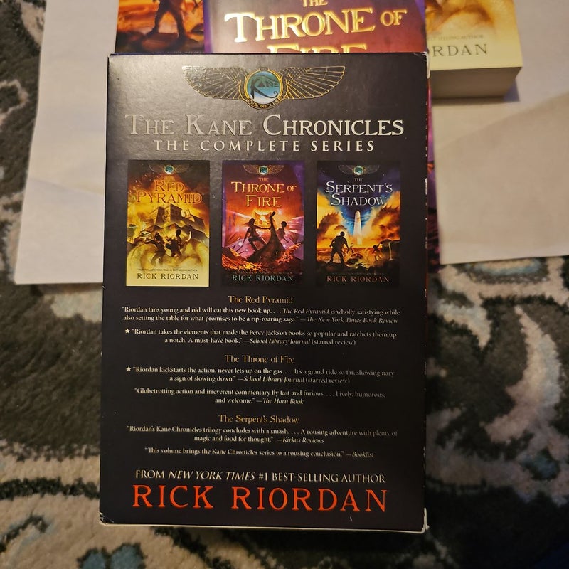 The Kane Chronicles Box Set