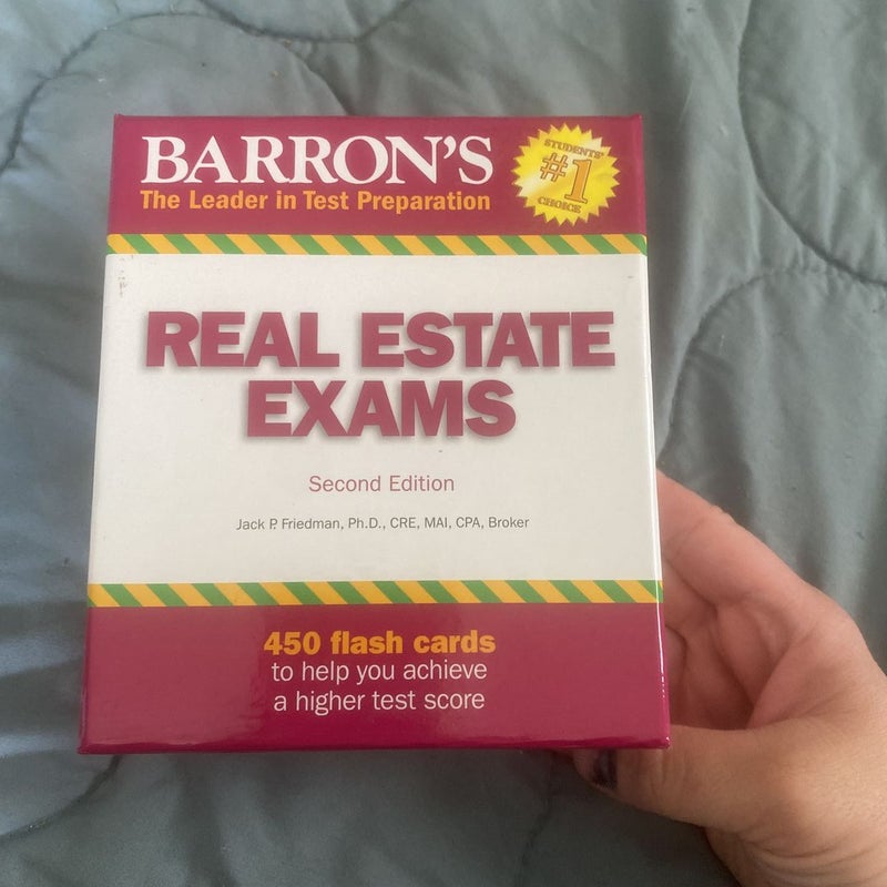 Real Estate Exam Flash Cards