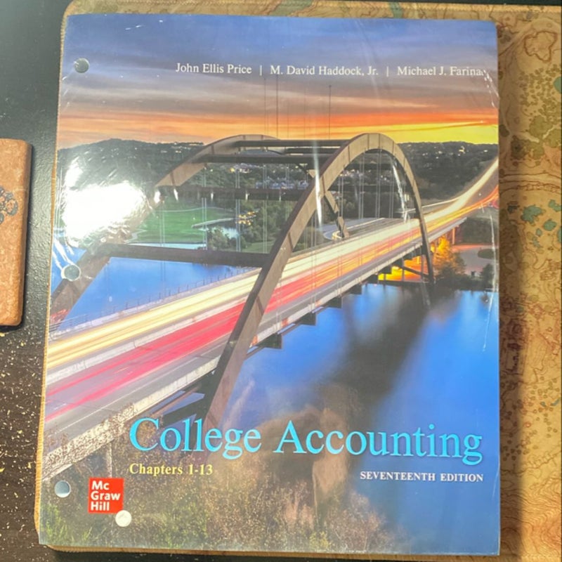 Loose Leaf College Accounting (Chapters 1-13)