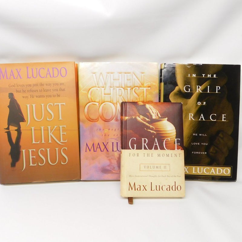 Max Lucado Book Lot of 4