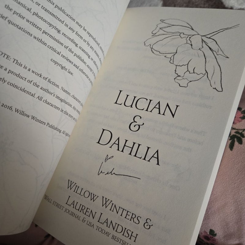 Lucian & Dahlia (signed)