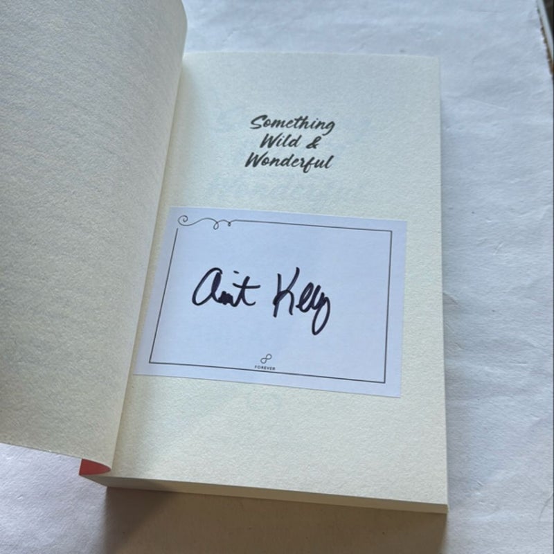 Something Wild and Wonderful - signed bookplate