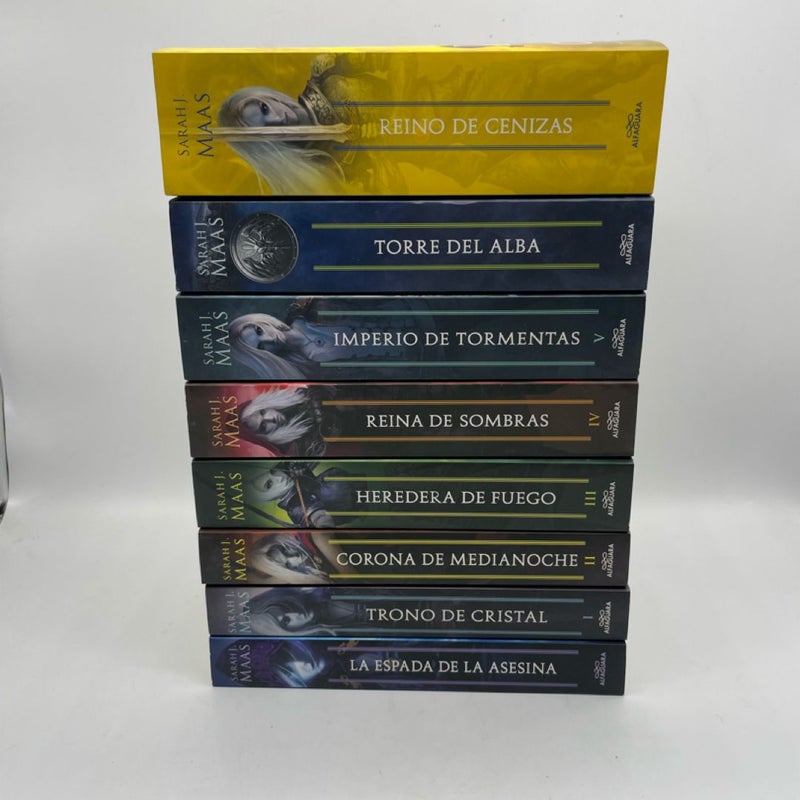Throne of Glass OPP Covers Box Set *Spanish*