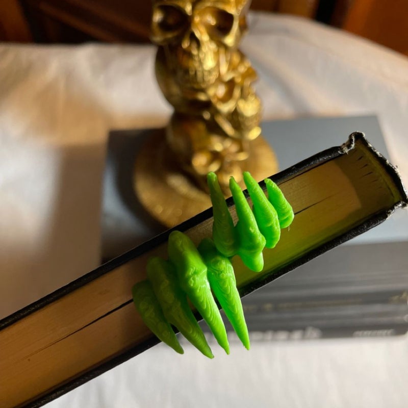 Monster Claws Bookmark