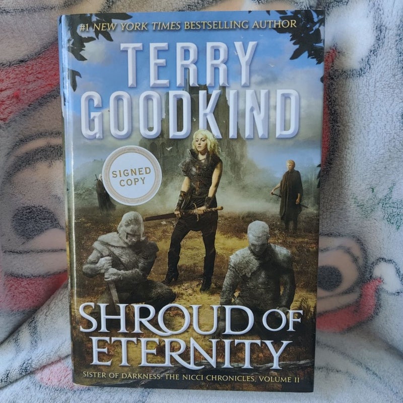 Shroud of Eternity signed first edition 