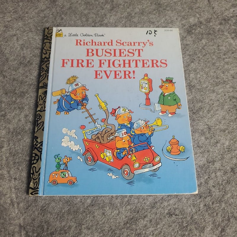 Richard Scarry's Busiest Firefighters Ever!