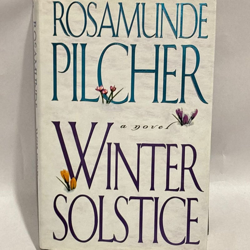 Winter Solstice By Rosamunde Pilcher First Edition 2000 Hardcover Dustjacket