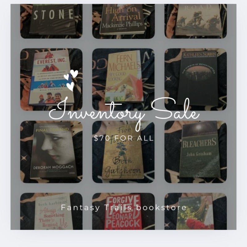 Inventory sale 