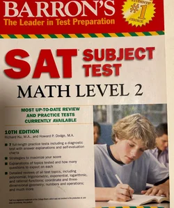 Barron's SAT Subject Test Math Level 2, 10th Edition