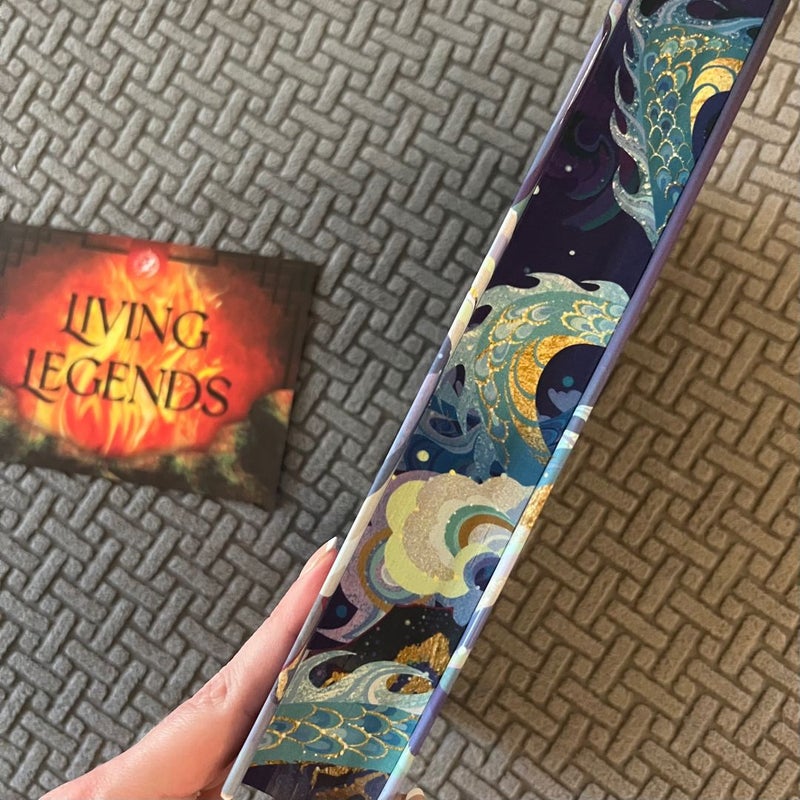 The Night Ends With Fire Fairyloot Special Edition by K. X. Song , Hardcover Pangobooks