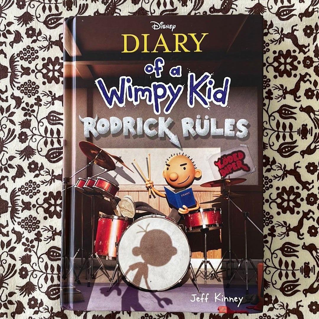 Rodrick Rules (Special Disney+ Cover Edition) (Diary of a Wimpy Kid #2) by Jeff  Kinney, Hardcover