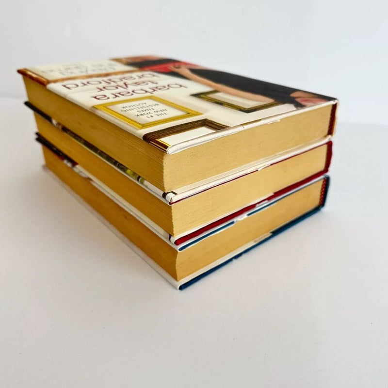 Barbara Taylor Bradford Book Bundle, 3 Books, Stand Alone Novels