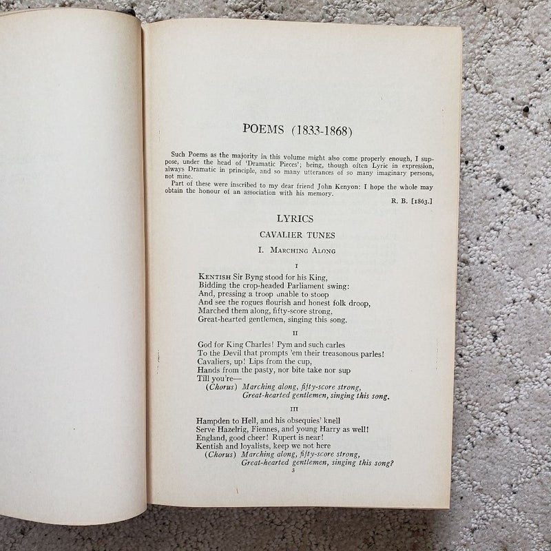 The Poems and Plays of Robert Browning (The Modern Library Edition, 1931)