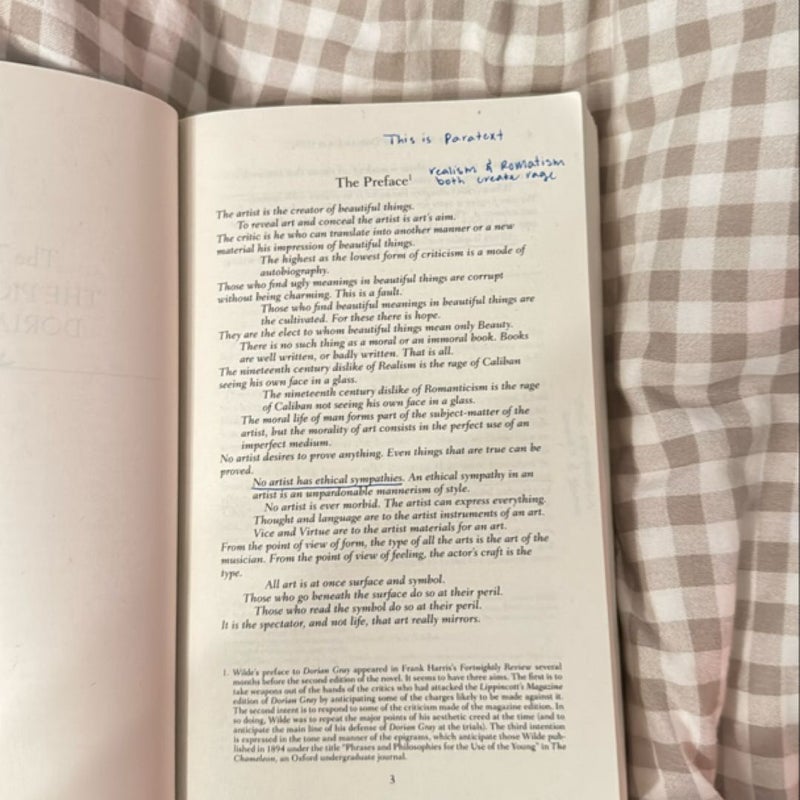 The Picture of Dorian Gray, 3rd Norton Critical Edition