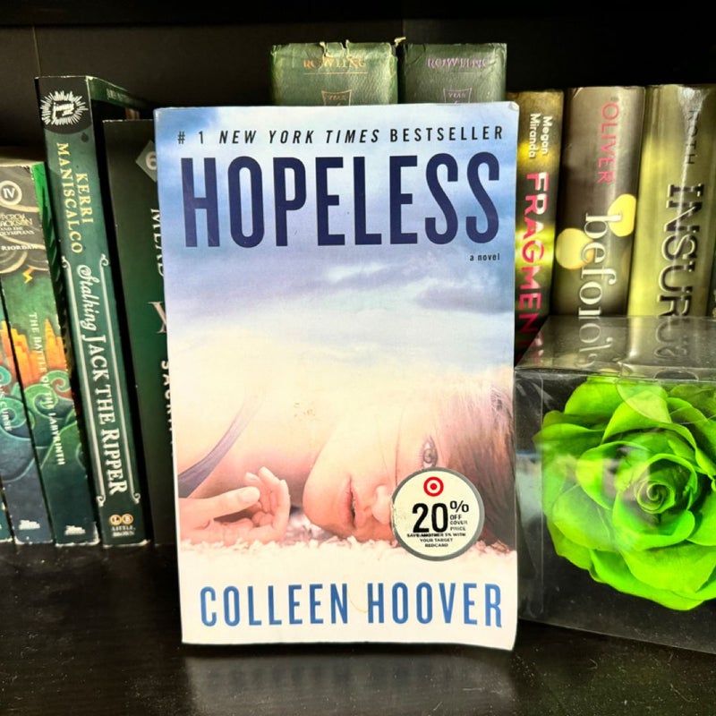 3 Colleen Hoover Book Bundle- Ugly Love, November 9, Hopeless- Good Conditions