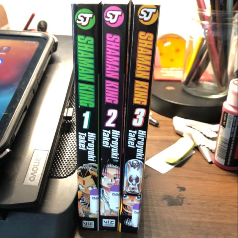 Shaman King, Volumes 1-3