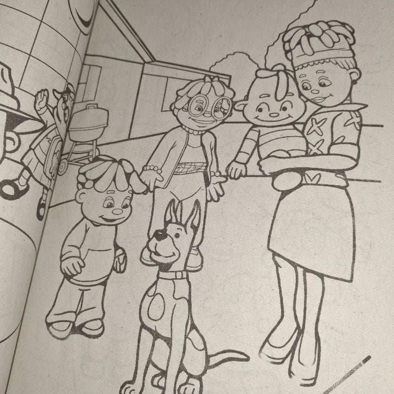 Sid the Science Kid Coloring Book 