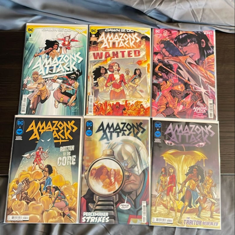 Amazons Attack #1-4