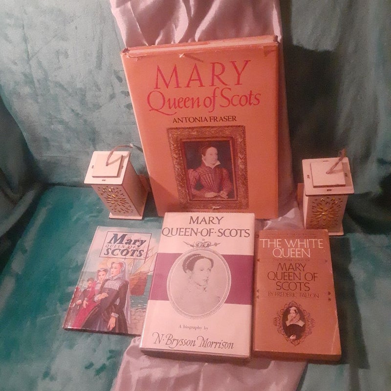 4 Mary Queen of Scots book lot